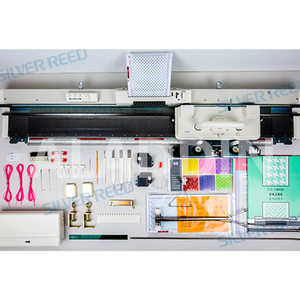 Agents de <span class=keywords><strong>recrutement</strong></span> Mode Système unique SILVER REED SK280 Fleur Carte Tissage Manuel Chandail Machine à tricoter - Product Image 2