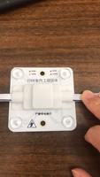 Module LED étanche IP65 à 4 LED, SMD2835 3030, pour boîte à enseignes, 110V 220V AC, module LED en bloc, vente chaude
