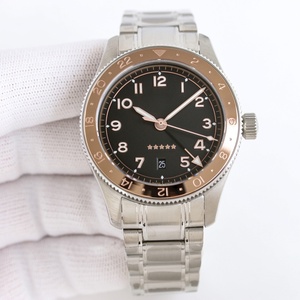 Montres mécaniques de haute qualité, vente chaude, design de créateur, bracelet en acier inoxydable, haut de gamme, unisexe, boîtier doré - Product Image 5