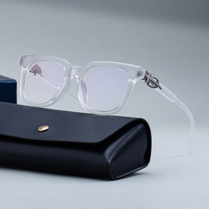 Gafas de Sol Partagas de Moda, Diseño Moderno, Logotipo Personalizado, Montura Cuadrada de PC Suave, Bloqueo de Luz Azul, Protección UV400, para Hombre y Mujer - Product Image 1