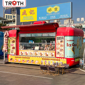 Remolque de Comida Europeo Expandible Multifuncional Truth para Helados, Cocina y Restaurante, Remolque de Cocina Móvil de Comida Rápida - Product Image 2