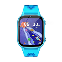 Montre connectée tactile en silicone étanche personnalisable pour enfants, compatible iOS et Android, avec fonction de localisation GPS et Hub de recherche pour Google