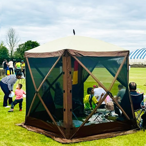 Gazebo Portátil de Cuatro Esquinas con <span class=keywords><strong>Camuflaje</strong></span>, Impermeable, Plegable, Equipo de Camping, <span class=keywords><strong>Toldo</strong></span> con Mosquitera, <span class=keywords><strong>Toldo</strong></span> Automático - Product Image 6