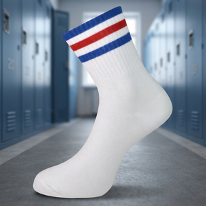Calcetines Deportivos Personalizados para Adultos y Mujeres con Logotipo en la Parte Inferior, Forro de Algodón Transpirable de Secado Rápido - Product Image 3
