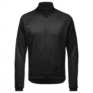 Veste de cyclisme personnalisée pour homme, légère, entièrement zippée, en polyester - Product Image 1
