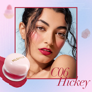 Crayon à lèvres Jelly <span class=keywords><strong>Blush</strong></span> Facile à appliquer Brillant à lèvres en satin mat brillant et mascara de couleur Produit à usage multiple - Product Image 4