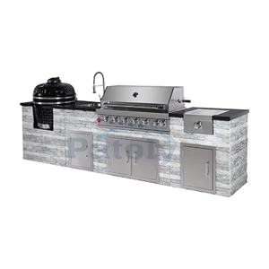 <span class=keywords><strong>Barbacoa</strong></span> de carbón personalizada al por mayor cocina exterior <span class=keywords><strong>barbacoa</strong></span> de gas armario de cocina y parrilla de <span class=keywords><strong>barbacoa</strong></span> con piedra cultural y mármol - Product Image 3