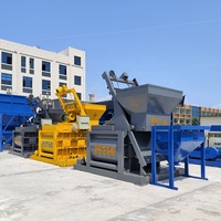 Bétonnière JS750 avec trémie à bascule pour diverses situations de construction