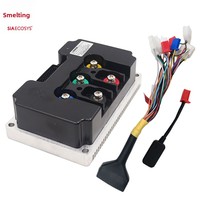 Kits de contrôleurs Fardriver ND72450 pour moto, programmables 450A BLDC avec câble USB, affichage et accélérateur, 3000W-5000W