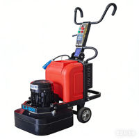 Meuleuse à sol en terrazzo de haute qualité, machine de meulage sans poussière pour la restauration des surfaces en béton