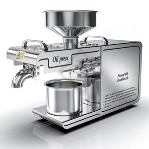 Kolay kullanım yağ baskı makinesi endüstriyel yağ presleme makinesi fındık tohumları yağ baskı presleme makinesi - Product Image 5