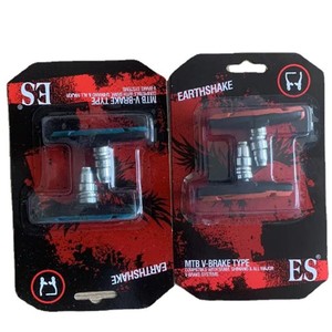 Pastillas de Freno V-Brake Changcang para Bicicleta de Montaña, Negras, Rojas, Azules, Totalmente Negras, Accesorios de Freno Duraderos en Stock - Product Image 3