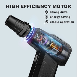 Soplador de Aire Eléctrico Jet Fan X11, Mini Soplador Turbo para Automóvil con 3 Velocidades, Herramienta de Aire Comprimido de Grado Industrial, Accesorios para Automóvil - Product Image 2