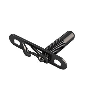 Conector Elástico Invisible Pepsi 2 en 1 de Metal con Resorte para Muebles de Panel, Armarios y Montaje de Carpintería - Product Image 1