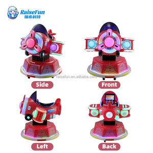 RaiseFun Chine Vente chaude Manège pour enfants Avion Manèges pour enfants <span class=keywords><strong>Machine</strong></span> de jeu à pièces pour aire de jeux intérieure Centre commercial - Product Image 4