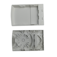 2 Core TC-F303 ABS Material Single SC/LC FC Port FTTH Faceplate Information Fiber Optic Termination Distribution Terminal Box