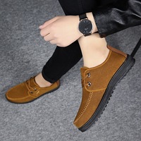 Chaussures décontractées élégantes pour hommes, chaussures de marche, chaussures en tissu durable, chaussures en tissu de vieux Pékin, stock