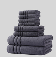 Lote de lujo 100% algodón suave de alta absorción juego de toallas de baño de alta calidad al por mayor