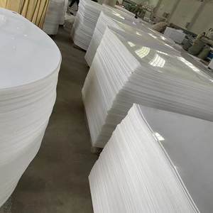カスタムホワイトPVCハードボード押出酸アルカリ耐性エンジニアリングプラスチックシート工場切断サービス付き - Product Image 3