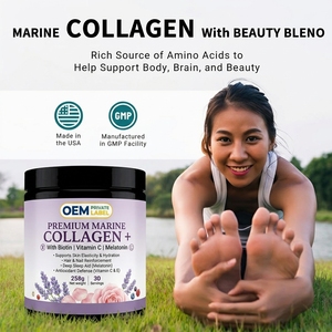 Polvere di Peptidi di Collagene Idrolizzato per lo Sbiancamento della Pelle e <span class=keywords><strong>Integratore</strong></span> per <span class=keywords><strong>Capelli</strong></span> e <span class=keywords><strong>Unghie</strong></span>, Polvere di Collagene OEM di Alta Qualità - Product Image 2