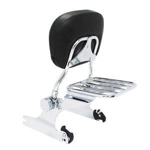 RACEPRO Réglable Amovible Sissybar Sissy Bar Passager Dossier et Porte-Bagages pour <span class=keywords><strong>Harley</strong></span> <span class=keywords><strong>Davidson</strong></span> Dyna 2006-2017 - Product Image 2
