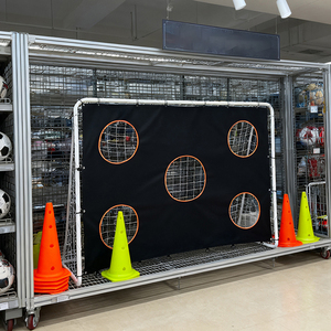 Porterí<span class=keywords><strong>a</strong></span> de fútbol portátil de combinación de gran oferta para porterí<span class=keywords><strong>a</strong></span> de fútbol plegable con marco de patio trasero - Product Image 5