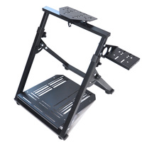 Support de simulateur de course universel pliable tout-en-un, gain de place