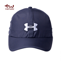 Gorra de béisbol bordada en 3D con logotipo personalizado de impresión digital directa de ropa confeccionada de nuevo diseño