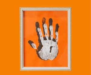 New 10" DIY Family Painting Wood Picture <strong>Frame</strong> 6 Colors Acrylic <strong>Paint</strong> Kit UV Printing Couple Forever for Keepsake - Product Image 4