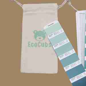 Bolsa con Cordón Reutilizable y Portátil, de Algodón Resistente al Agua, Ecológica, para Pequeños Regalos, ¡Mejor que Wow! - Product Image 4
