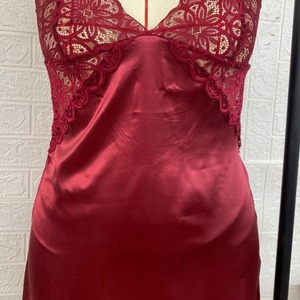 Sous-vêtements sexy en satin extensible pour <span class=keywords><strong>femme</strong></span> ronde, jupe à bretelles, lingerie grande taille D113 - Product Image 4