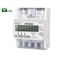 YTL DTS353C 50HZ rail DIN 3 Phase 4 modèle compteur de puissance mi-certifié