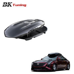 Boîte à bagages <span class=keywords><strong>de</strong></span> <span class=keywords><strong>toit</strong></span> <span class=keywords><strong>de</strong></span> voiture universelle BK Tuning, design Phontam-One, boîte <span class=keywords><strong>de</strong></span> rangement supérieure en carbone sec pour Porsche Cadillac Benz BMW - Product Image 1