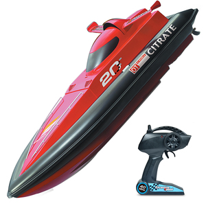 Bateau de course électrique RC à télécommande radio 4 canaux Majesty 800S haute performance de 32 pouces, fonction de suivi automatique, retour automatique, batteries - Product Image 4