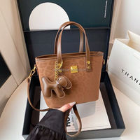 Sacs à main de luxe pour femmes, prix d'usine en gros, en daim, avec fermeture éclair, imperméables, forme seau, haute qualité