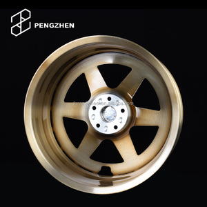 Pengzhen Brushed Bronze 6 spokes 5หลุม114.3 17 <span class=keywords><strong>18</strong></span> 19นิ้วล้ออลูมิเนียมสำหรับ <span class=keywords><strong>Toyota</strong></span> <span class=keywords><strong>CHR</strong></span> - Product Image 3