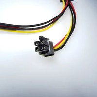 Câble de connecteur d'alimentation SATA 4 broches vers 2 ou 3 ports pour disques durs et SSD, compatible avec les cartes mères ATX et alimentations HP 6000, 6200, 6300, 8000, 8100, 8200