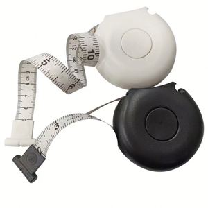 Cinta Métrica Retráctil Personalizada de 2 Metros con Doble Escala y Botón de Bloqueo para Medir la Circunferencia Corporal - Product Image 1
