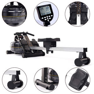 Máquina de <span class=keywords><strong>remo</strong></span> de agua metálica comercial para interiores, equipo de fitness para clubes de salud, en posición sentada, para gimnasios y clubes - Product Image 2