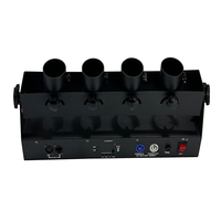 Lanceur de confettis électronique 4Heads JINXIN JX-015 60W, contrôle DMX512, canon à feux d'artifice métallique à distance, 110V-220V pour extérieur