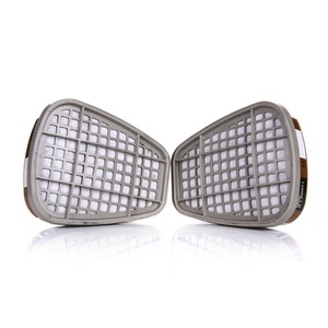 فلتر تنفس 3M بني 6001CN، فلتر كربون نشط للحماية من الأبخرة العضوية والمواد الكيميائية، خراطيش فلتر 6000/7000، ملحقات - Product Image 2