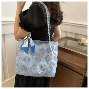 Nuevo bolso bandolera de gran capacidad para mujer con estampado floral, bolso de hombro para mujer - Product Image 5