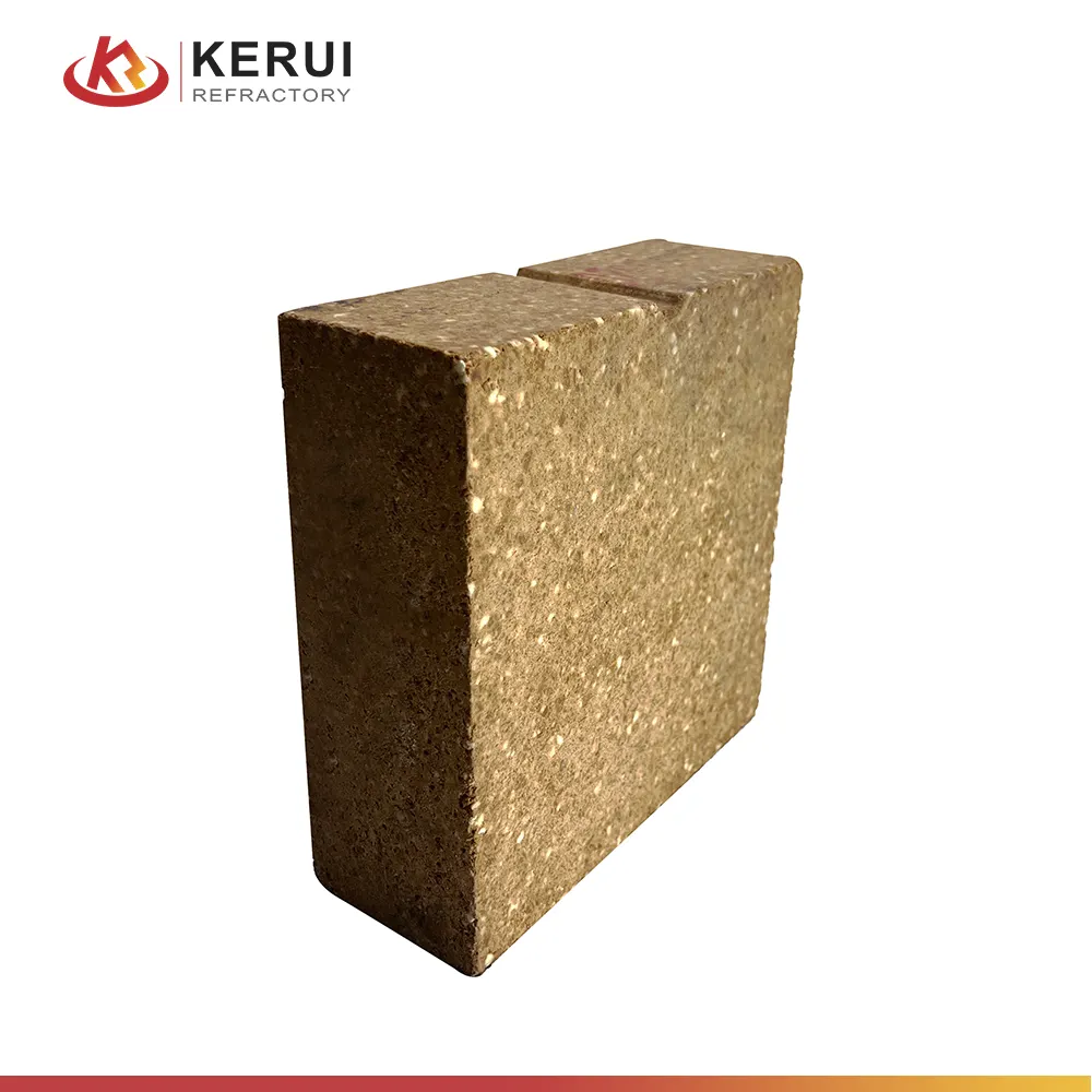 KERUI Refractory With High Temperature Stability Magnesia Alumina Spinel Brick For Furnace