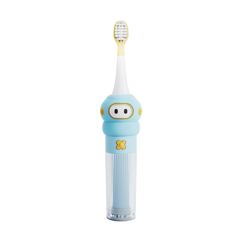 Venta caliente niños 3-15 años de edad recargable inteligente sónico cepillo de dientes eléctrico Limpieza bucal y cuidado dental cepillo de dientes