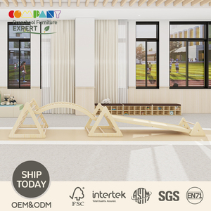Mobiliario Moderno de Madera para Guardería, Set de Actividades de Propriocepción para Niños Pequeños, Área de Conciencia Corporal, Guardería - Product Image 2