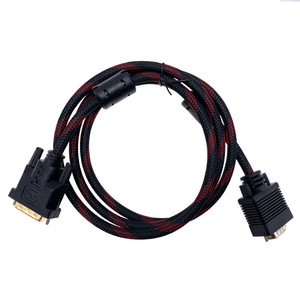 Cable Dvi a Vga de 1,5 m, conector de cable de acero Dvi 24+5 a Vga para adaptador de pantalla de monitor de ordenador - Product Image 2