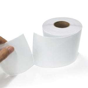 Recyclable Custom Thermal <b>Labels</b> Self-Adhesive Thermal <b>Waterproof</b> 260 Per Roll Specialty Paper Promotion - Product Image 2