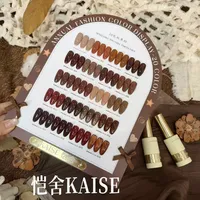 KAISE – Nouveau Kit de Gels UV Solides Multicolores 20 Couleurs 2026 – Haute Qualité, Tendance, Non Toxique pour Salon – Vente en Gros ODM/OEM