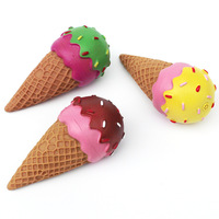 Juguete para Perros con Sonido, Simulación de Cono de Helado, Interactivo, Hueco, para Entrenamiento de Mascotas, para Gatos y Perros, Material de Vinilo, Meng Qigong