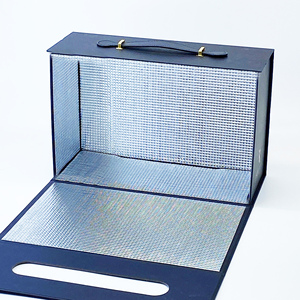 Tùy Chỉnh Nhôm Lá Lót Cách Điện Vận Chuyển Hộp <span class=keywords><strong>Container</strong></span> Nhiệt Lạnh Hộp Carton Mát Hộp Các Tông Cho Thực Phẩm Đông Lạnh - Product Image 1